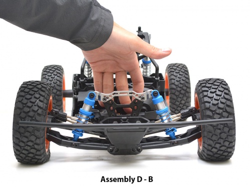 GPM Racing Team Associated RC12L3 Aluminum Front/rear Body Post Set - 2pr