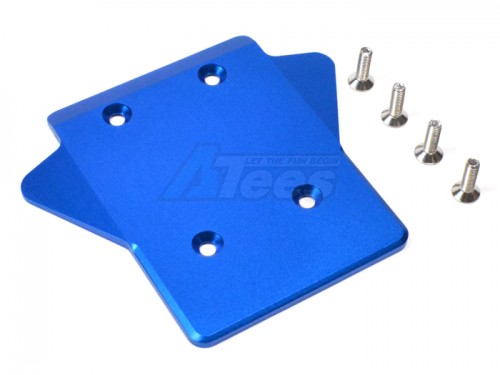 GPM Racing Team Losi 5IVE-T Aluminum 7075 Rear Gear Box Protector-1pc Blue