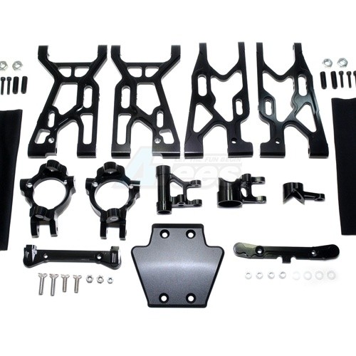 GPM Racing Team Losi 5IVE-T Performance Combo Upgrade Set Black