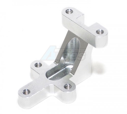 GPM Racing Team Losi LST Aluminum Main Chassis Protector Mount - 1 Piece Silver