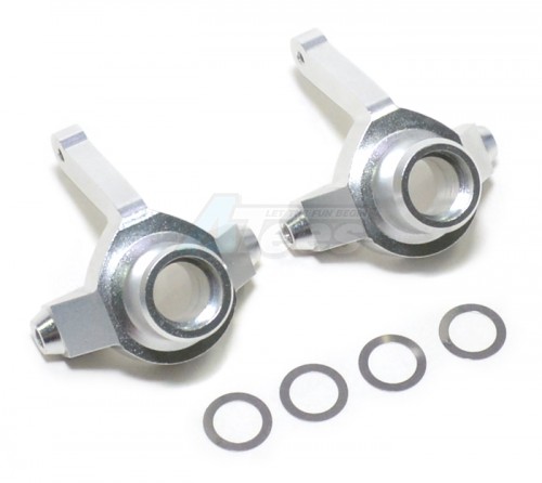 GPM Racing Team Losi LST Aluminum Front Or Rear Knuckle Arm - 1 Pair Silver