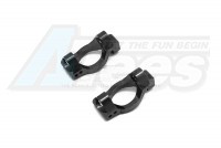 GPM Racing Traxxas Latrax 1/18 Rally Aluminium C-Hub - 1 Pair Black