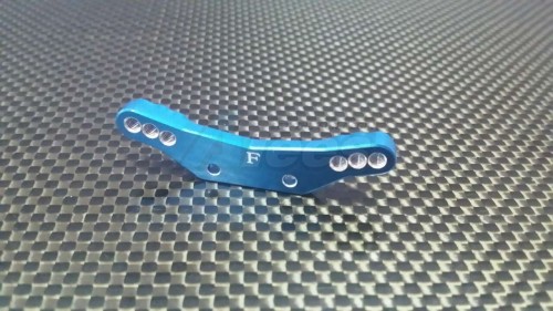 GPM Racing Traxxas Latrax 1/18 Rally Aluminium Front Shock Tower - 1 Pc Blue