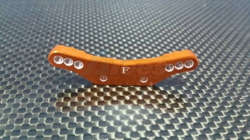 GPM Racing Traxxas Latrax 1/18 Rally Aluminium Front Shock Tower - 1 Pc Orange