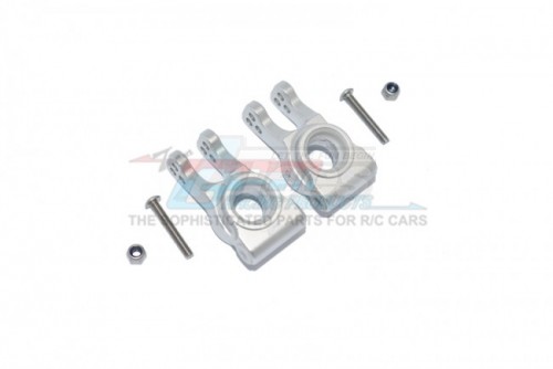 GPM Racing Team Losi Lasernut U4 Aluminium Rear Knuckle Arm - 6Pcs Set Silver