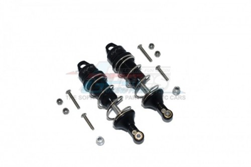 GPM Racing Team Losi Lasernut U4 Aluminium Front Thickened Spring Dampers 86MM - 8Pcs Set Black