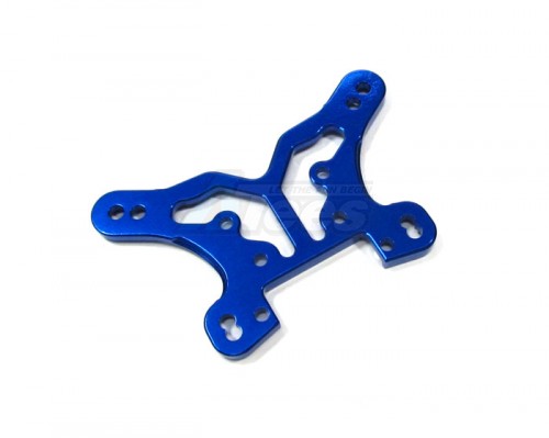 GPM Racing Team Losi Mini 8IGHT Aluminum Rear Shock Tower (Thicker) Dark Blue