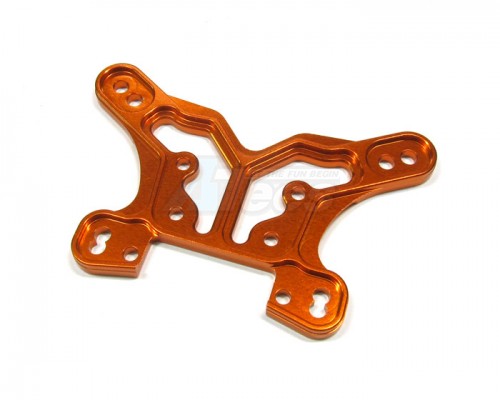 GPM Racing Team Losi Mini 8IGHT Aluminum Rear Shock Tower (Thicker) Orange