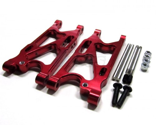 GPM Racing Team Losi Mini 8IGHT Aluminum Rear Suspension Arm 1 Pair Set Red