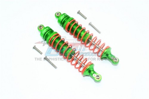 GPM Racing Arrma Granite Aluminium Front Heavy-Duty Adjustable Damper (102MM) - 6Pcs Set Green