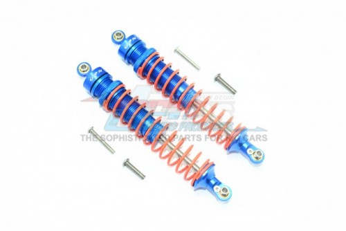 GPM Racing Arrma Granite Aluminium Rear Heavy-Duty Adjustable Damper (115MM) - 6Pcs Set Blue