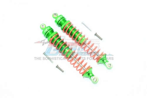 GPM Racing Arrma Granite Aluminium Rear Heavy-Duty Adjustable Damper (115MM) - 6Pcs Set Green