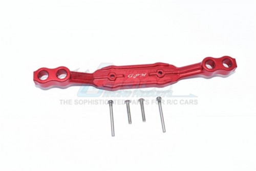 GPM Racing Arrma Infraction 6S BLX All-Road Aluminium Front/Rear Body Post Stabilizer - 5Pcs Set Red