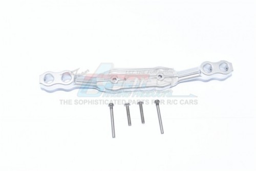 GPM Racing Arrma Infraction 6S BLX All-Road Aluminium Front/Rear Body Post Stabilizer - 5Pcs Set Silver