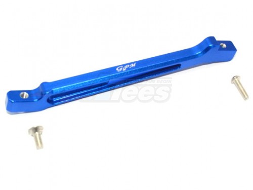 GPM Racing Arrma Kraton 6S BLX Aluminium Front Steering Support Mount - 3Pc Set Blue