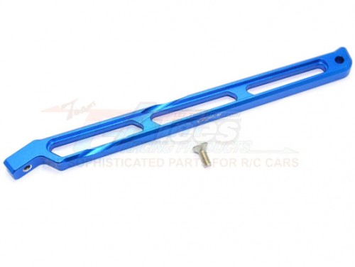 GPM Racing Arrma Kraton 6S BLX Aluminium Rear Chassis Link for 106005/106015/106018/106040T1 - 2Pc Set Blue