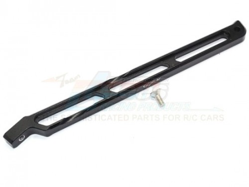 GPM Racing Arrma Kraton 6S BLX Aluminium Rear Chassis Link for 106005/106015/106018/106040T1 - 2Pc Set Black