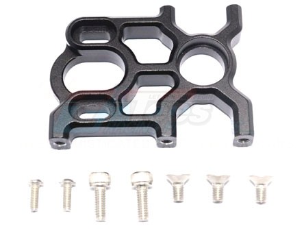GPM Racing Arrma Kraton 6S BLX Aluminium Center Differential And Motor Mount - 8Pc Set Black