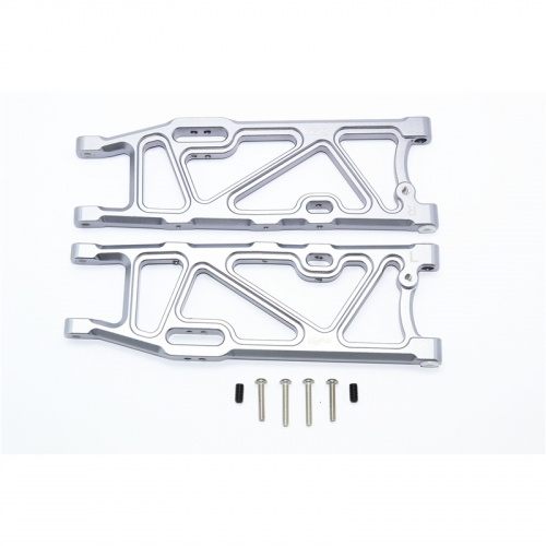 GPM Racing Arrma Kraton 6S BLX Aluminium Rear Lower Arms - 1Pr Silver