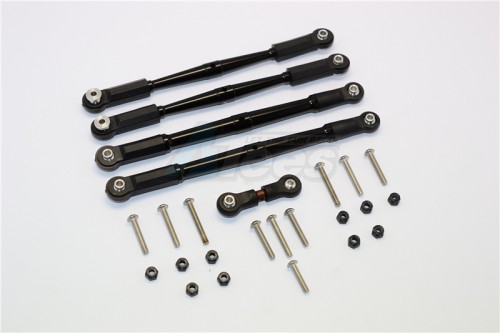 GPM Racing Arrma Kraton 6S BLX Aluminium Turnbuckles - 25Pc Set Black