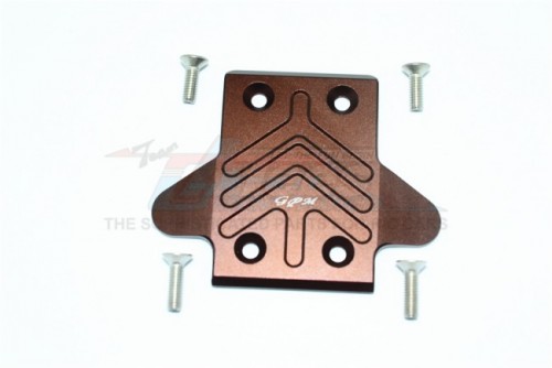 GPM Racing Arrma Kraton 6S BLX Aluminium Rear Chassis Protection Plate - 5Pcs Set Brown