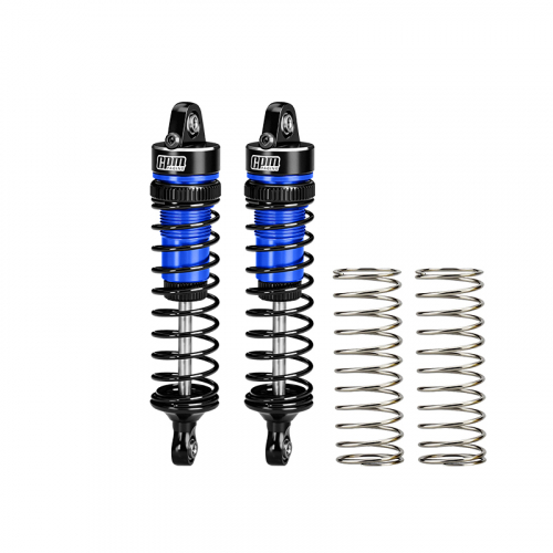 GPM Racing Arrma 1/16 Mini Kraton 3S Alloy Rear Shock Absorbers 74mm For Arrma 1/16 Mini Kraton 3S Blue