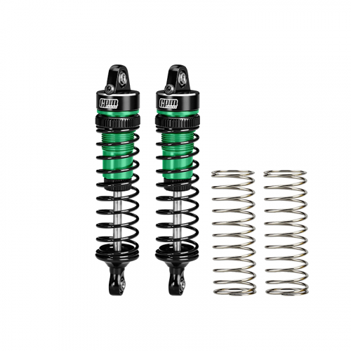 GPM Racing Arrma 1/16 Mini Kraton 3S Alloy Rear Shock Absorbers 74mm For Arrma 1/16 Mini Kraton 3S Green