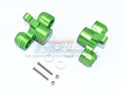 GPM Racing Arrma Kraton 8S BLX Aluminium Front Knucklw Arms - 10Pcs Set Green