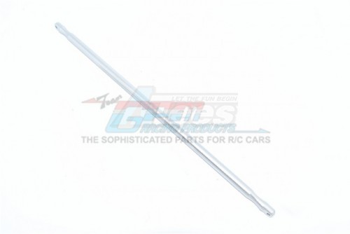 GPM Racing Arrma Kraton 8S BLX Aluminium Center Brace Bar (ARA110002T1/T2) - 1Pc Silver