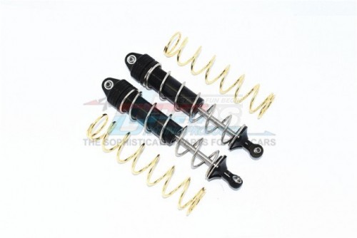 GPM Racing Arrma Kraton 8S BLX Aluminium Front Thickened Spring Dampers 177MM (ARA110002T1/T2) - 4Pcs Set Black