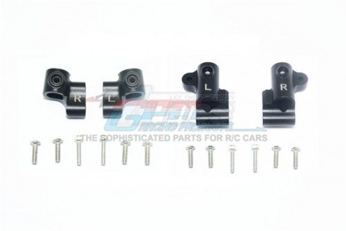 GPM Racing Arrma Outcast 6S BLX AluminIum Front+Rear Body Post Stabilizer - 16Pcs Set Black