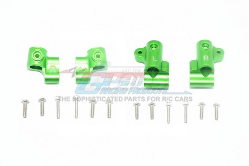 GPM Racing Arrma Outcast 6S BLX AluminIum Front+Rear Body Post Stabilizer - 16Pcs Set Green