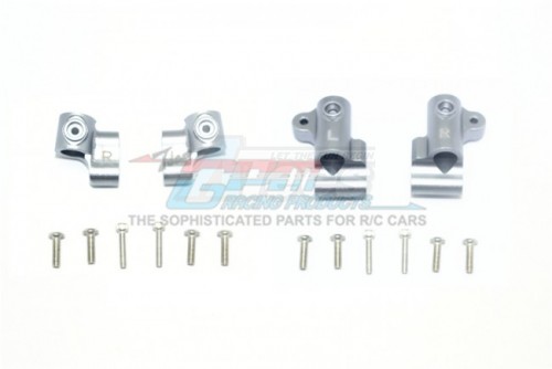 GPM Racing Arrma Outcast 6S BLX AluminIum Front+Rear Body Post Stabilizer - 16Pcs Set Gun Metal