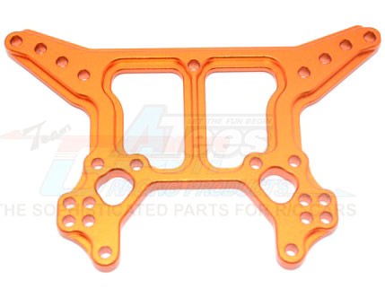 GPM Racing Arrma Senton 6S Aluminium Rear Damper Plate - 1Pc Set Orange