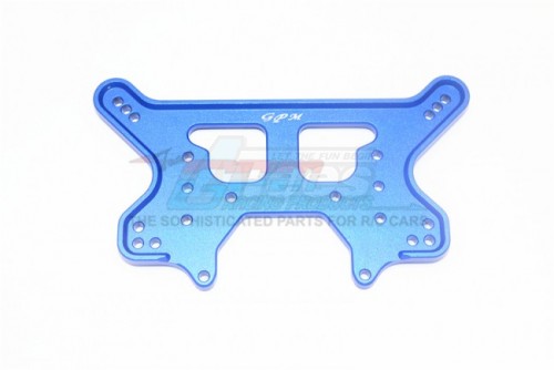 GPM Racing Arrma Talion 6S BLX Aluminium Rear Shock Tower - 1Pc Set Blue