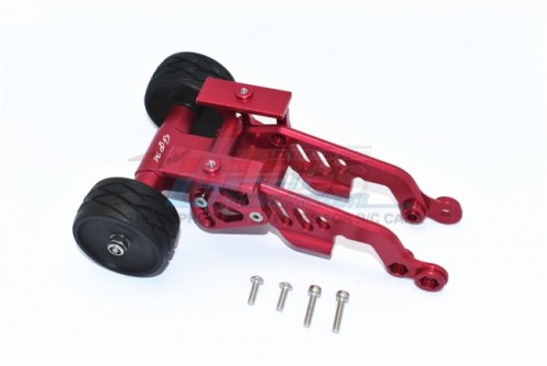 GPM Racing Arrma Talion 6S BLX Aluminium Rear Adjustable Wheelie (ARA10648) - 5Pcs Set Red