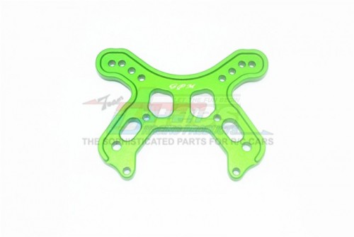 GPM Racing Arrma Typhon 6S BLX Aluminium Front Shock Tower - 1Pc Set Green