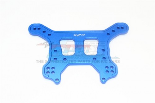 GPM Racing Arrma Typhon 6S BLX Aluminium Rear Shock Tower - 1Pc Set Blue
