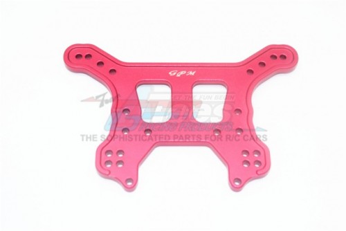 GPM Racing Arrma Typhon 6S BLX Aluminium Rear Shock Tower - 1Pc Set Red