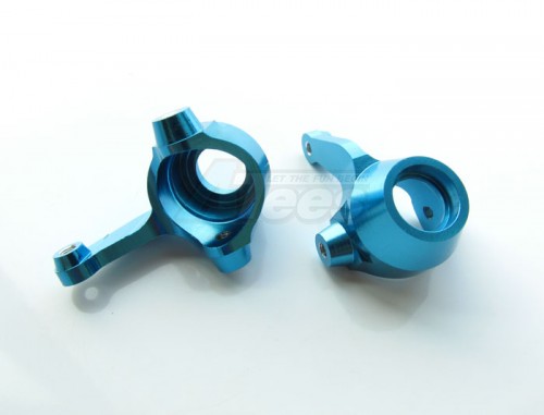 GPM Racing HPI Minizilla Aluminum Front Or Rear Knuckle Arm - 1 Pair Blue