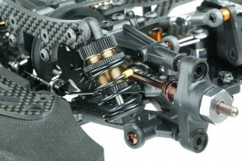 GPM Racing HPI Minizilla Aluminum Front/rear Upper Arm With Pins & 1.5mm E-clips & Screws - 1pr Set Tie Rod Design Purple