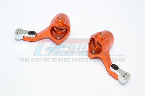 GPM Racing Tamiya MF-01X Aluminium Front Knuckle Arm - 1Pr Set Orange