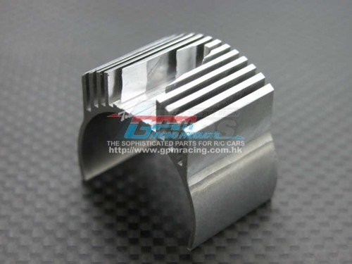 GPM Racing Turnigy 1/16 Racing Buggy Aluminum Motor Heat Sink - 1pc Special Design Silver