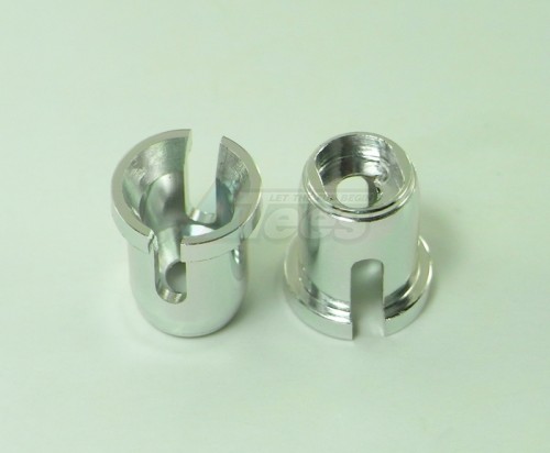 GPM Racing Kyosho Mini Inferno ST Aluminum Gear Differential Joint - 1 Pair Silver