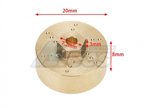 GPM Racing Kyosho Mini Inferno Aluminum Front Body Posts Mount With Screw Set Gun Metal