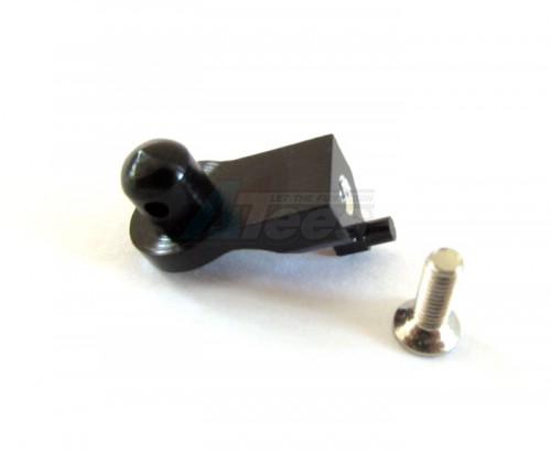 GPM Racing Kyosho Mini Inferno 09 Aluminum Rear Body Posts Mount With Screw - 1Pc Set Black