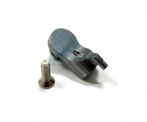 GPM Racing Kyosho Mini Inferno 09 Aluminum Rear Body Posts Mount With Screw - 1Pc Set Gun Metal