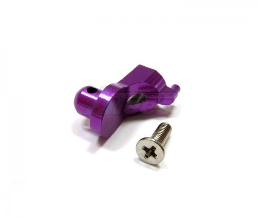 GPM Racing Kyosho Mini Inferno 09 Aluminum Rear Body Posts Mount With Screw - 1Pc Set Purple
