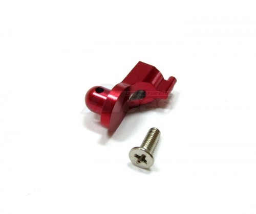 GPM Racing Turnigy 1/16 Racing Buggy Aluminum Rear Body Posts Mount With Screw - 1Pc Set Red
