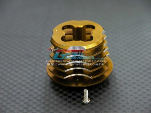 GPM Racing Kyosho Mini Inferno Aluminum Heat Sink For Speed Controller With Screw - 1Pc Set